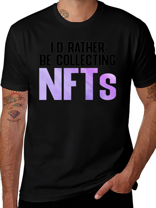 NFT Collector T-Shirt - Crypto Art Fan Tee