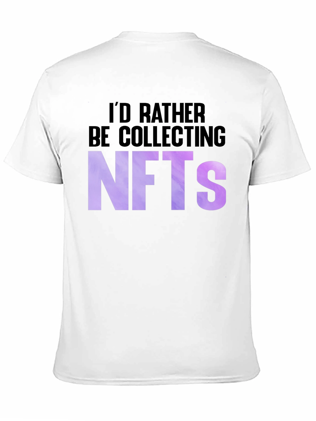 NFT Collector T-Shirt - Crypto Art Fan Tee