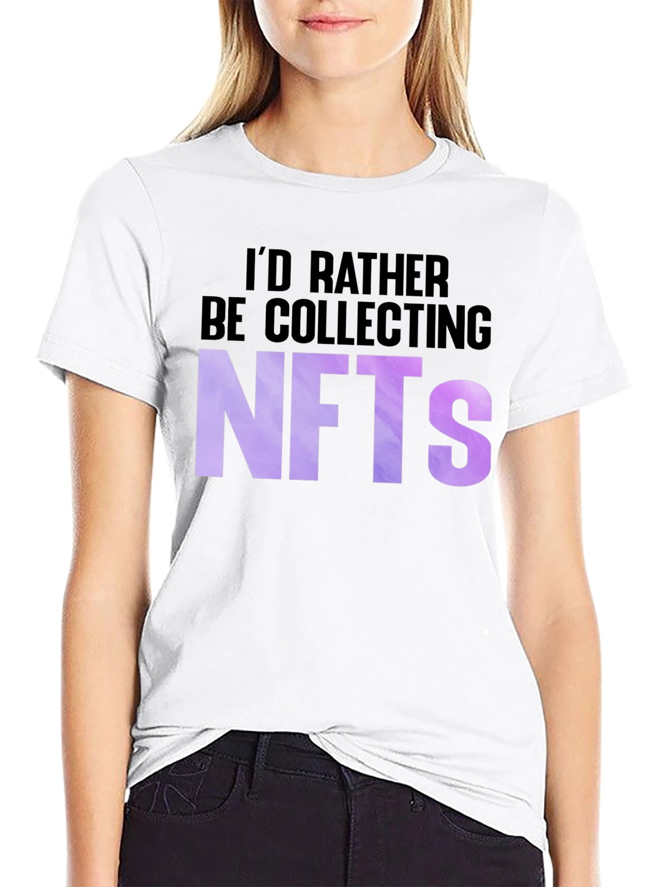 NFT Collector T-Shirt - Crypto Art Fan Tee