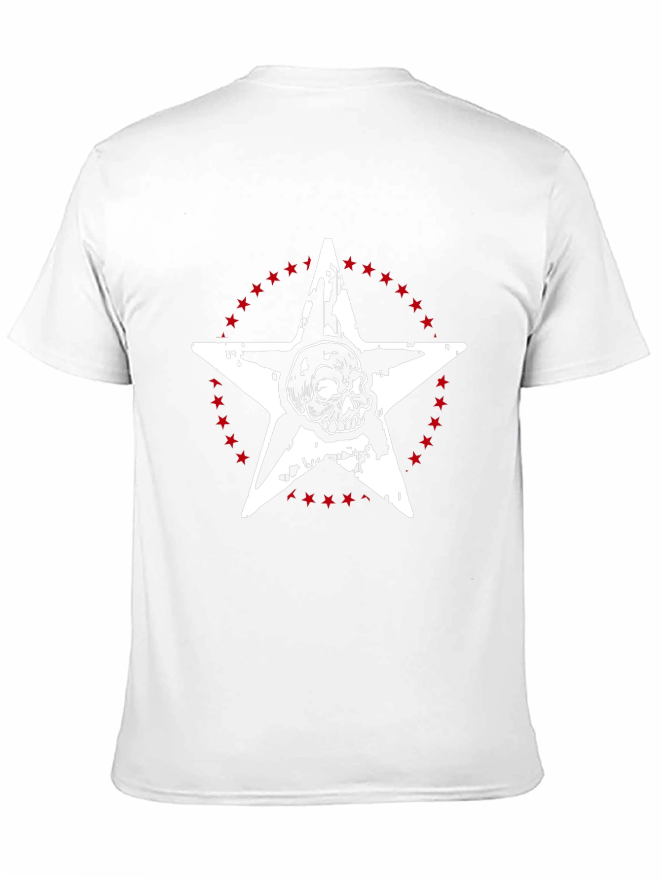 Skull Star Graphic Tee - Rocker Style