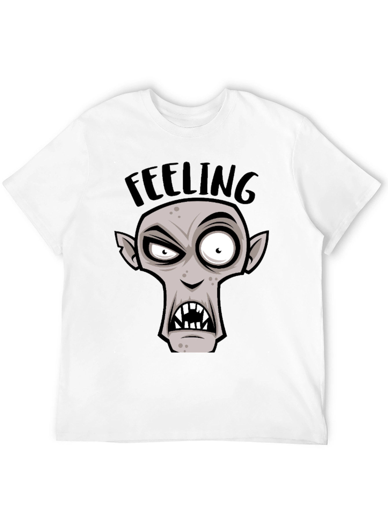 Feeling Ghoul T-Shirt - Spooky Cartoon Graphic Tee