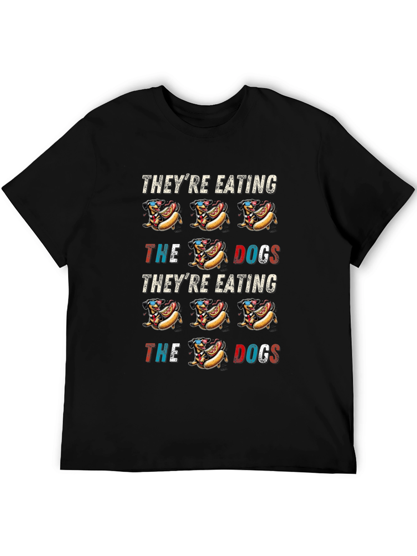 Theyre Eating the Dogs Hot Dog T-Shirt