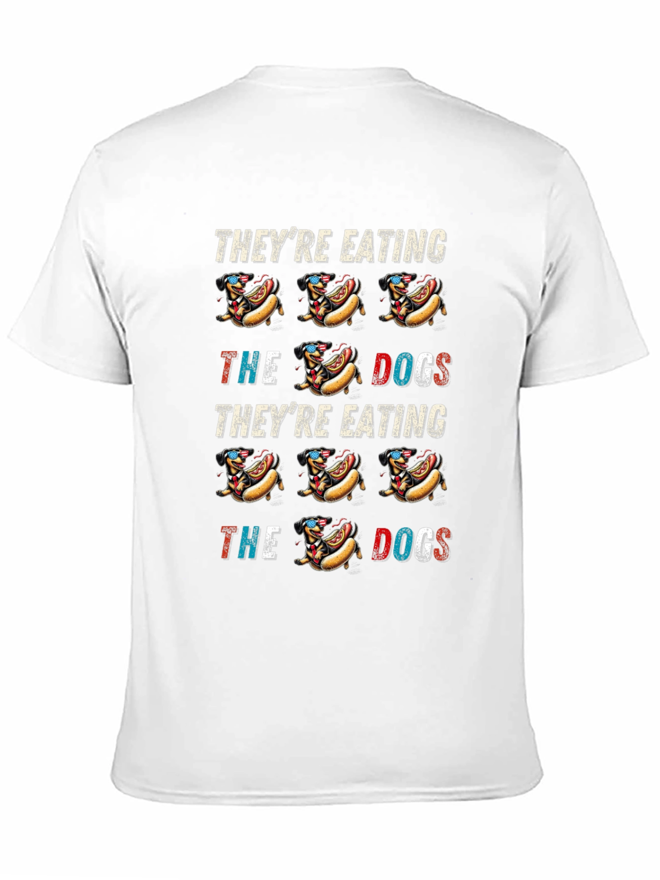 Theyre Eating the Dogs Hot Dog T-Shirt