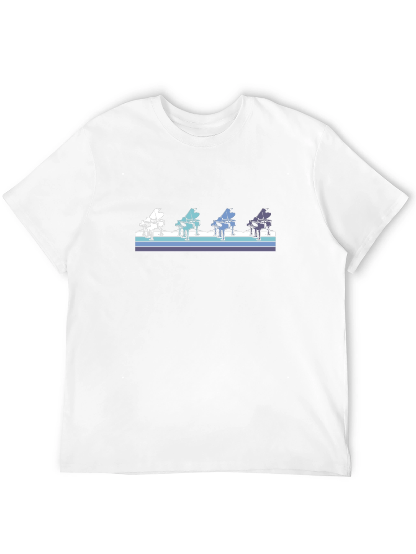 Grand Piano T-Shirt - Stylish Music Lover Tee