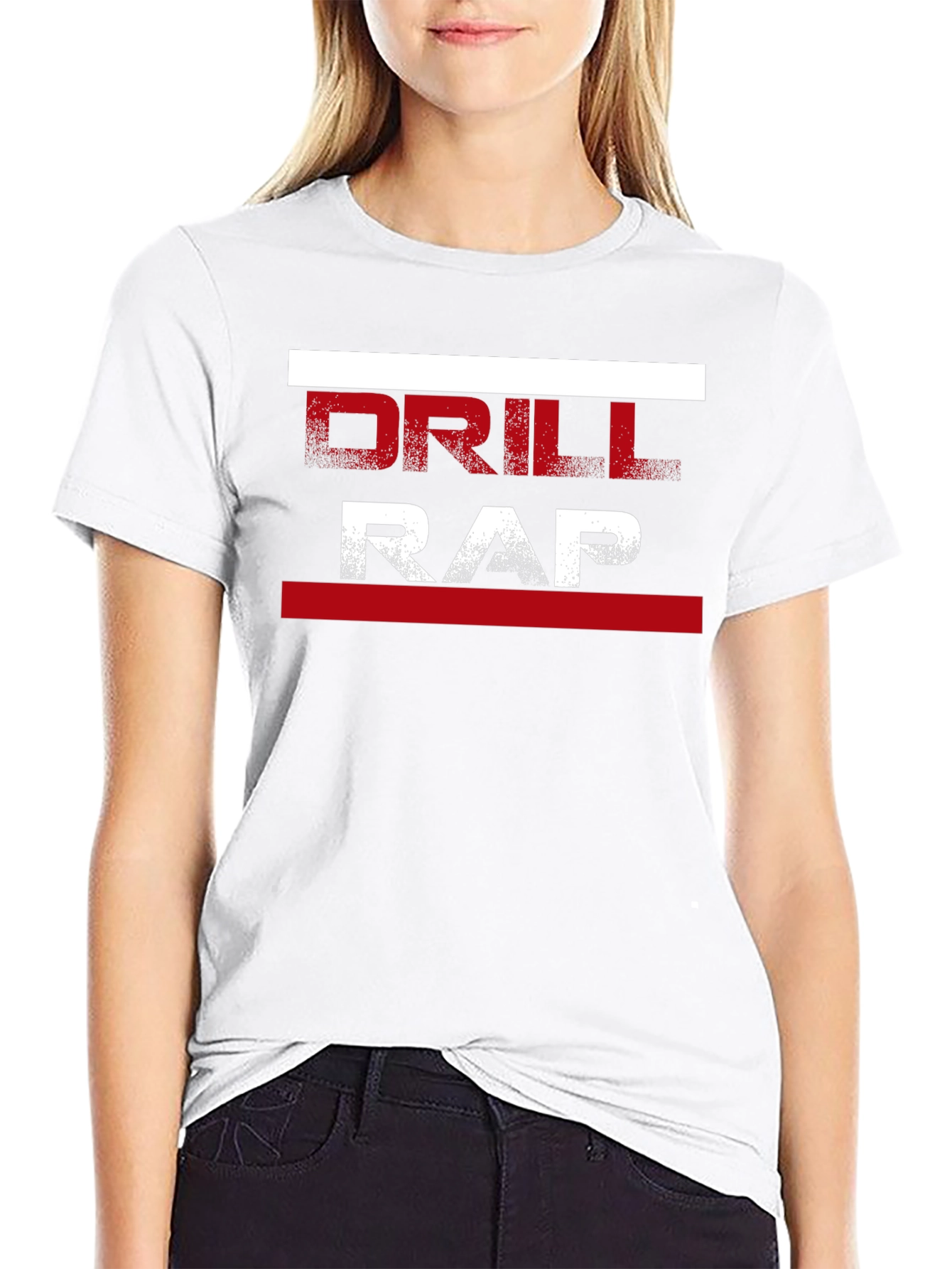 Drill Rap Graphic T-Shirt - Stylish Urban Streetwear