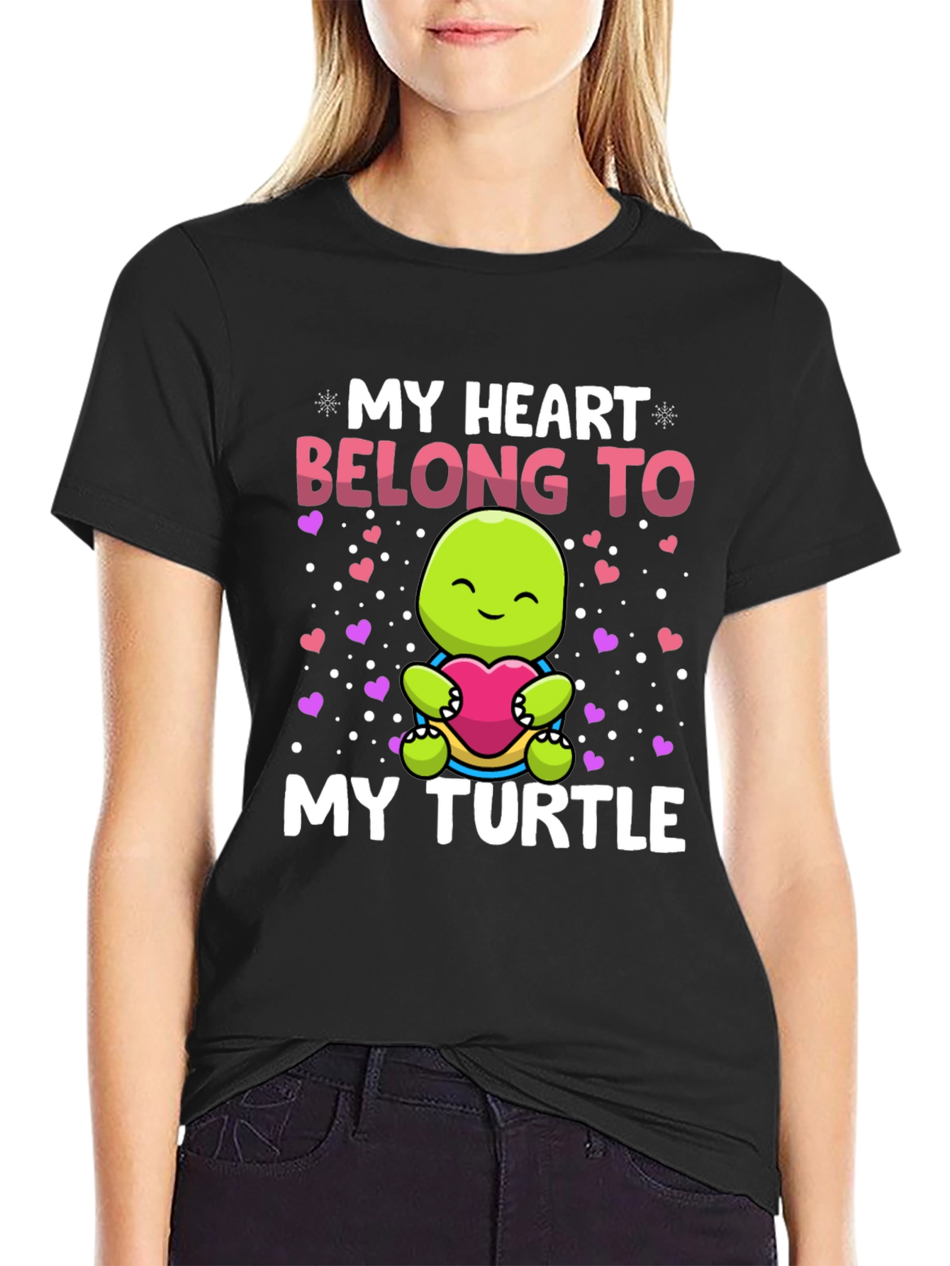 My Heart Belongs To My Turtle T-Shirt