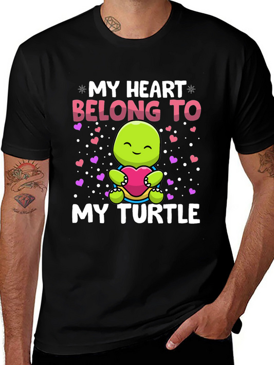 My Heart Belongs To My Turtle T-Shirt