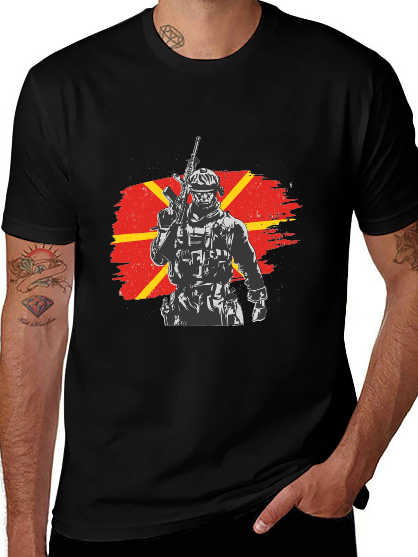 Macedonian Soldier T-Shirt - Patriot Pride