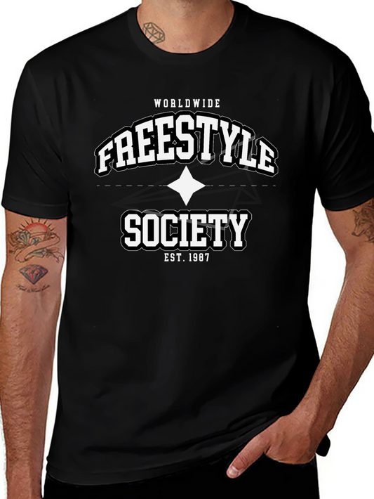 Freestyle Society Black T-Shirt
