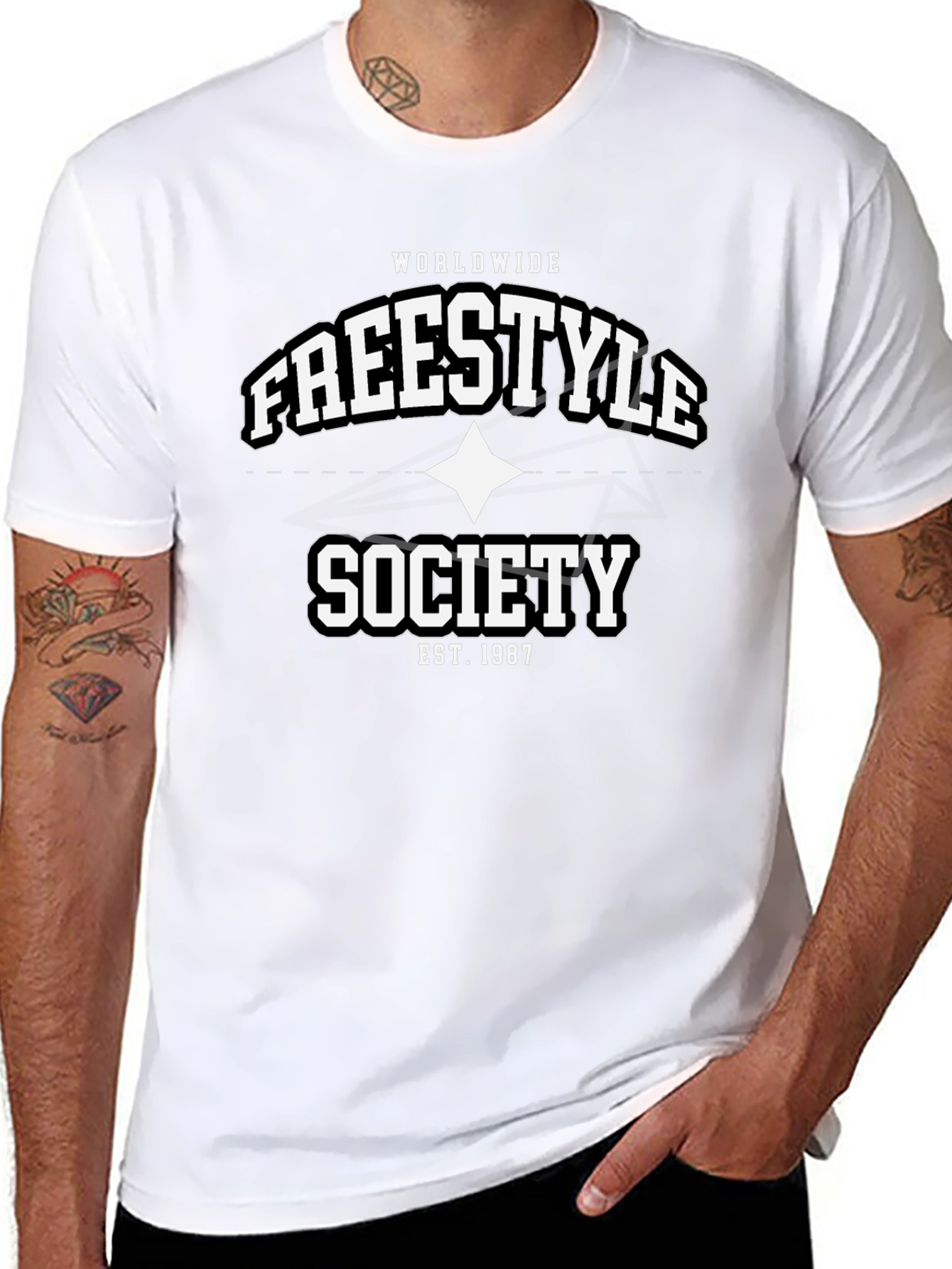 Freestyle Society Black T-Shirt