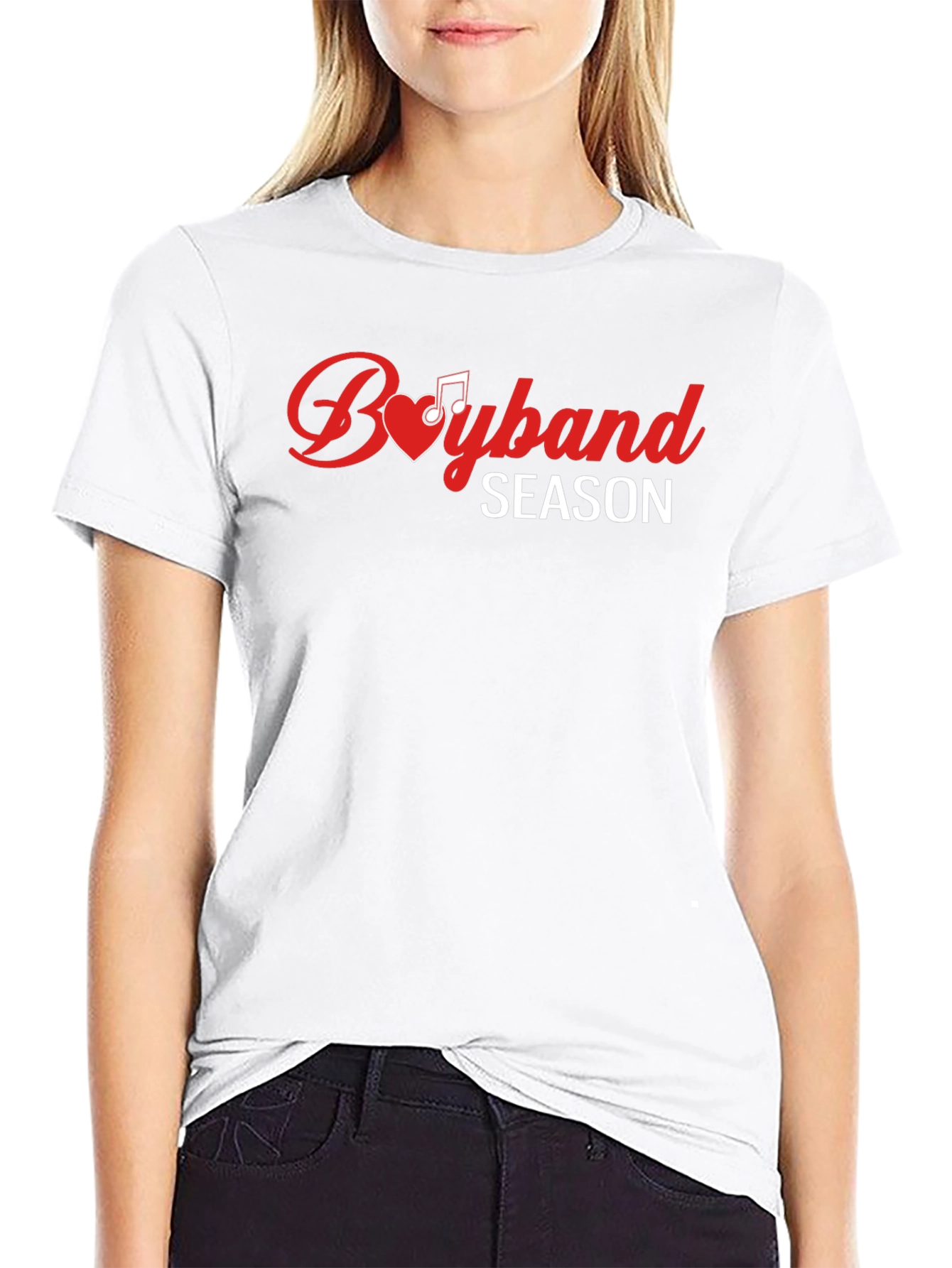 Boyband Season Black T-Shirt