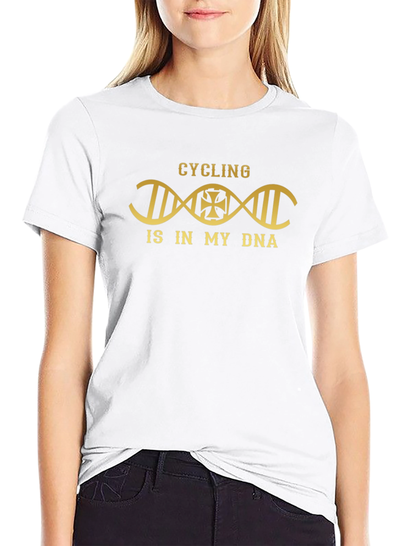 Cycling DNA T-Shirt - For Bike Lovers!
