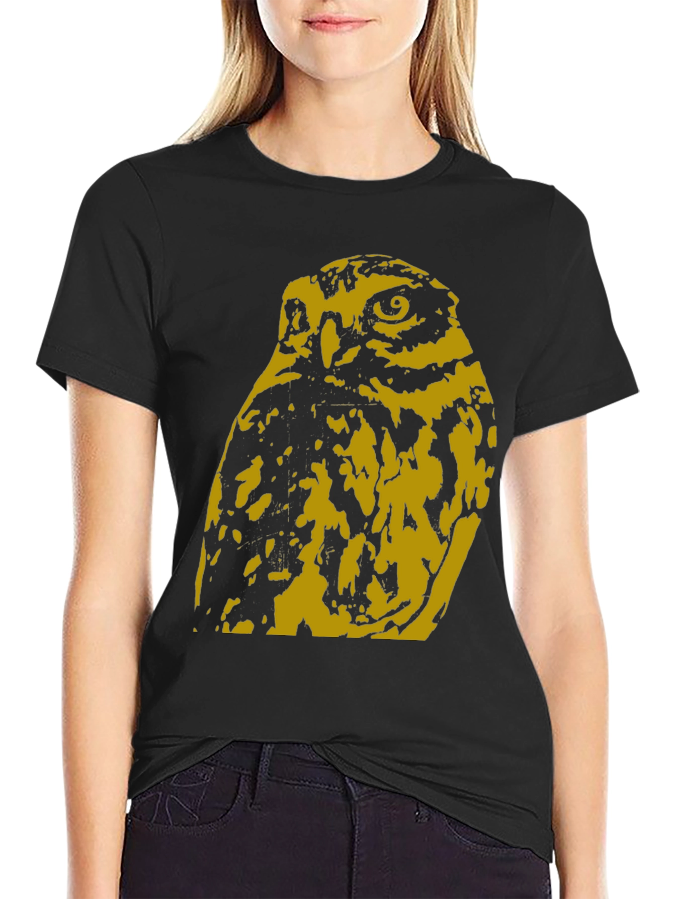 Owl Graphic T-Shirt - Unique Bird Design