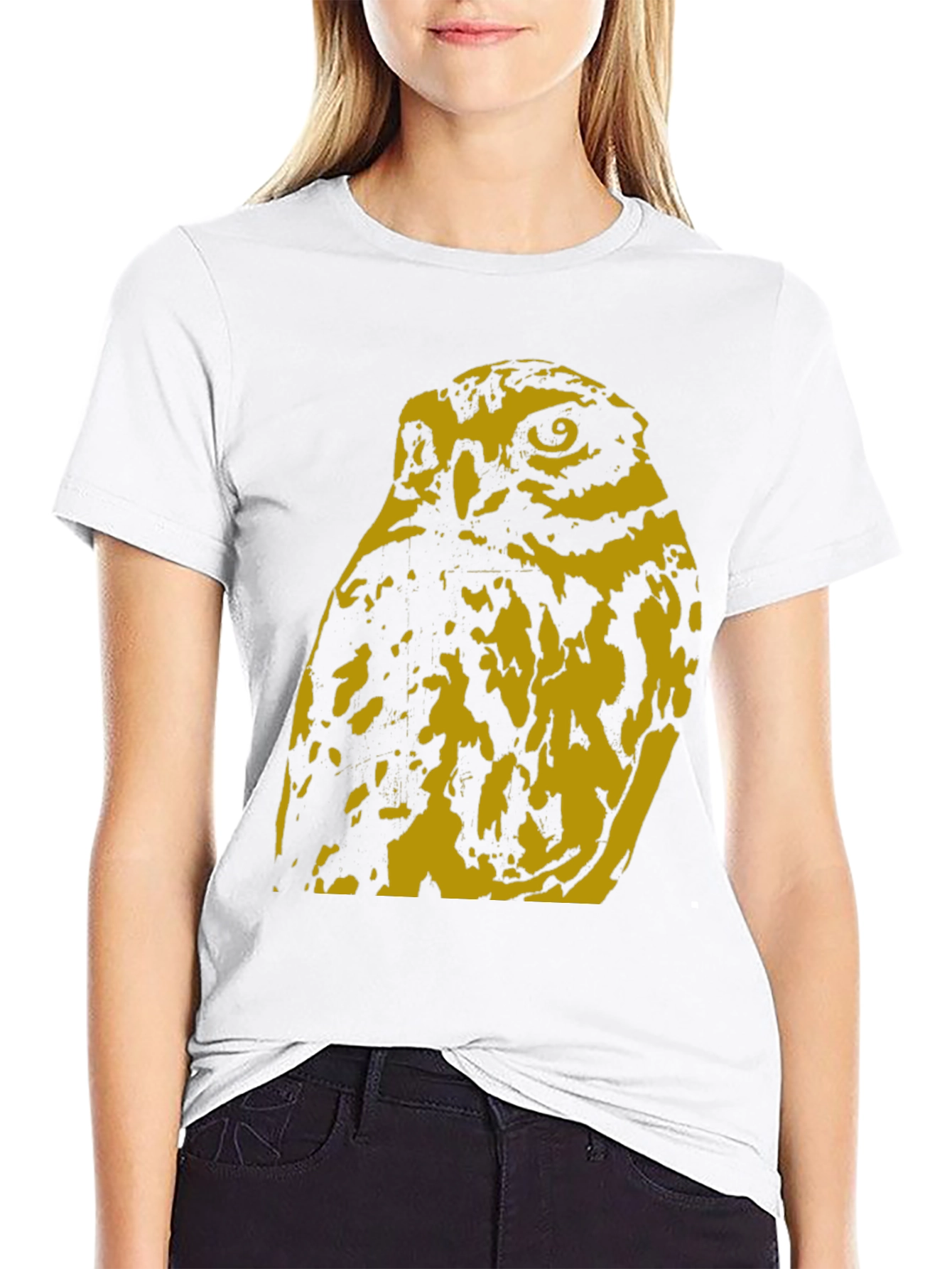 Owl Graphic T-Shirt - Unique Bird Design