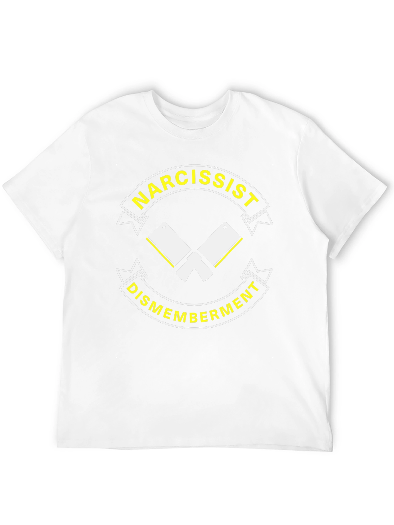 Narcissist Dismemberment Black Graphic T-Shirt