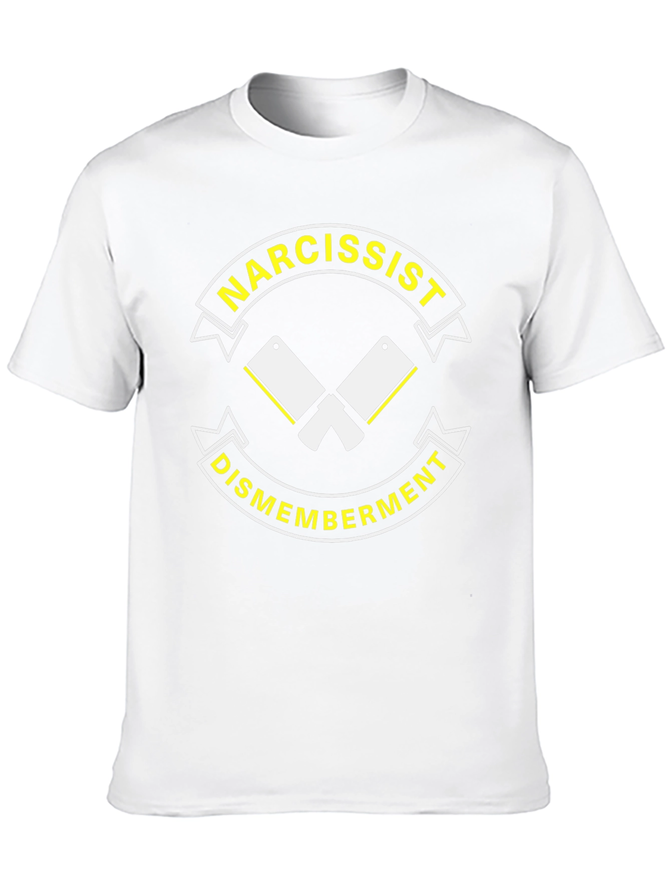 Narcissist Dismemberment Black Graphic T-Shirt