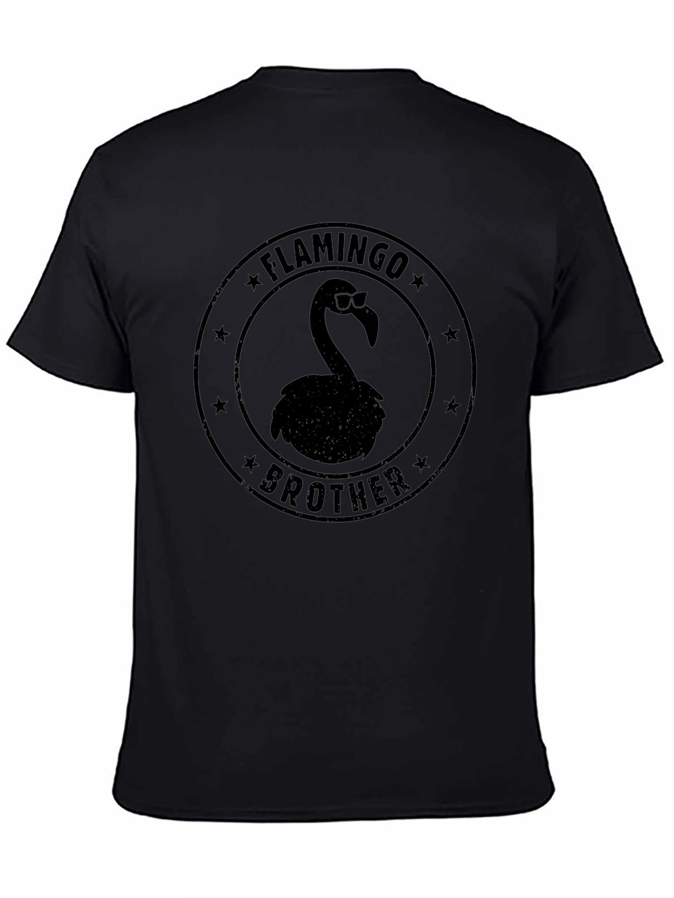 Flamingo Brother Graphic T-Shirt - Cool Bird Tee