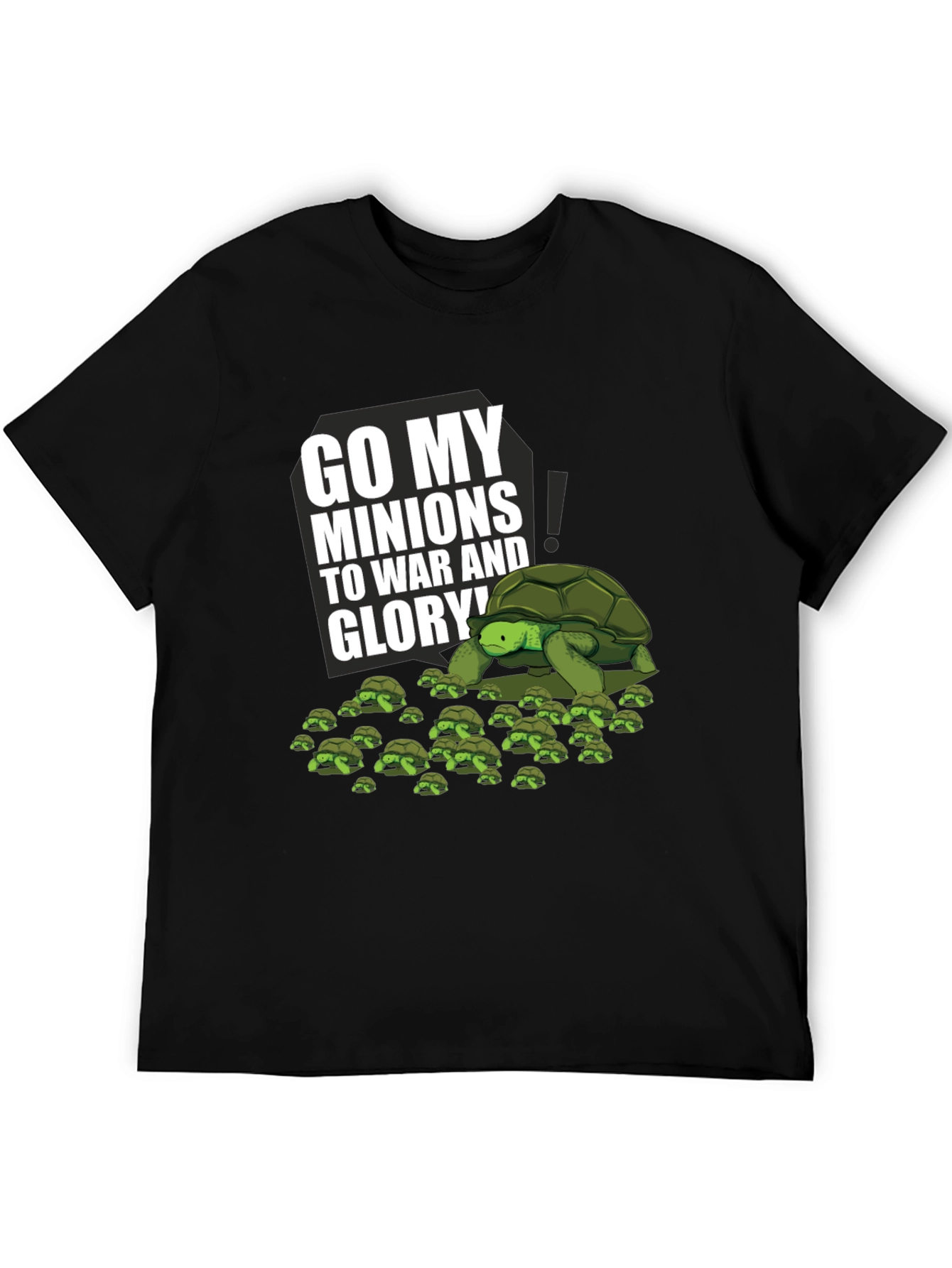 Turtle Army T-Shirt - Go My Minions!