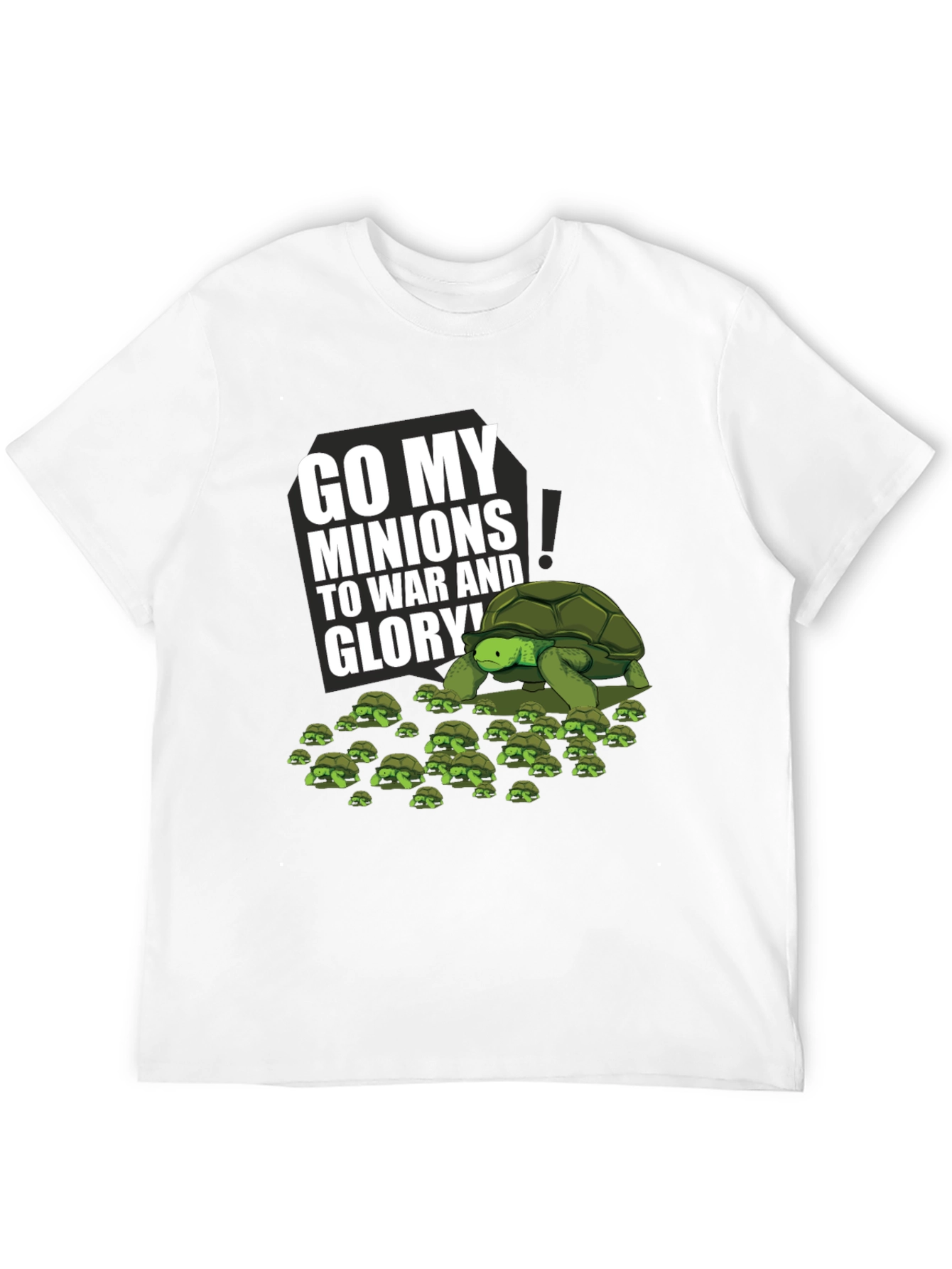 Turtle Army T-Shirt - Go My Minions!
