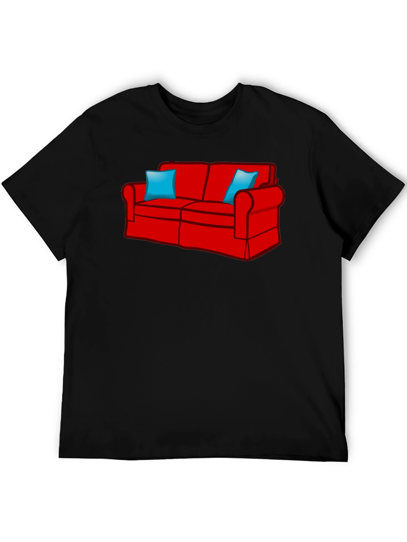Red Couch T-Shirt - Relax in Style!