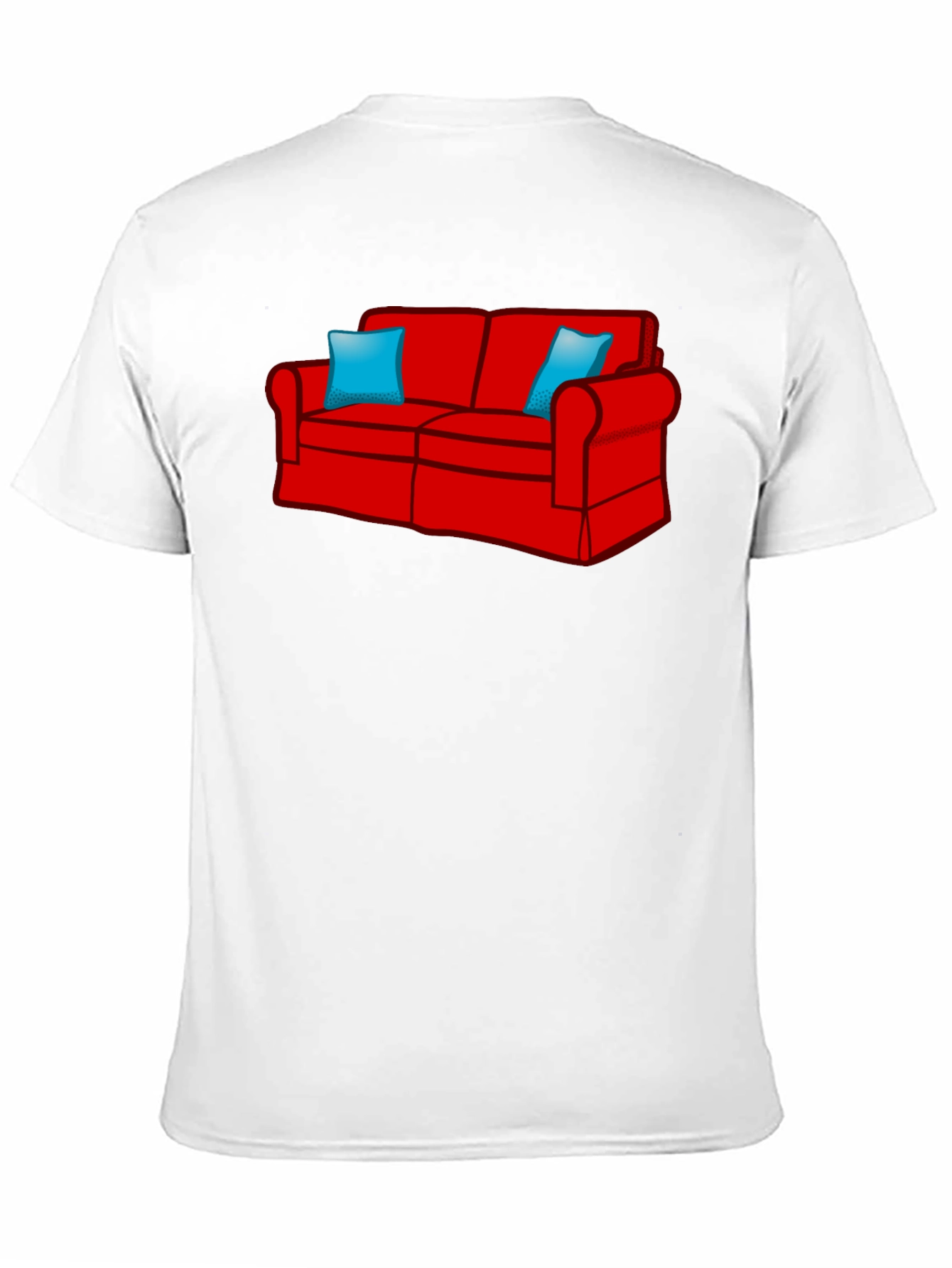 Red Couch T-Shirt - Relax in Style!