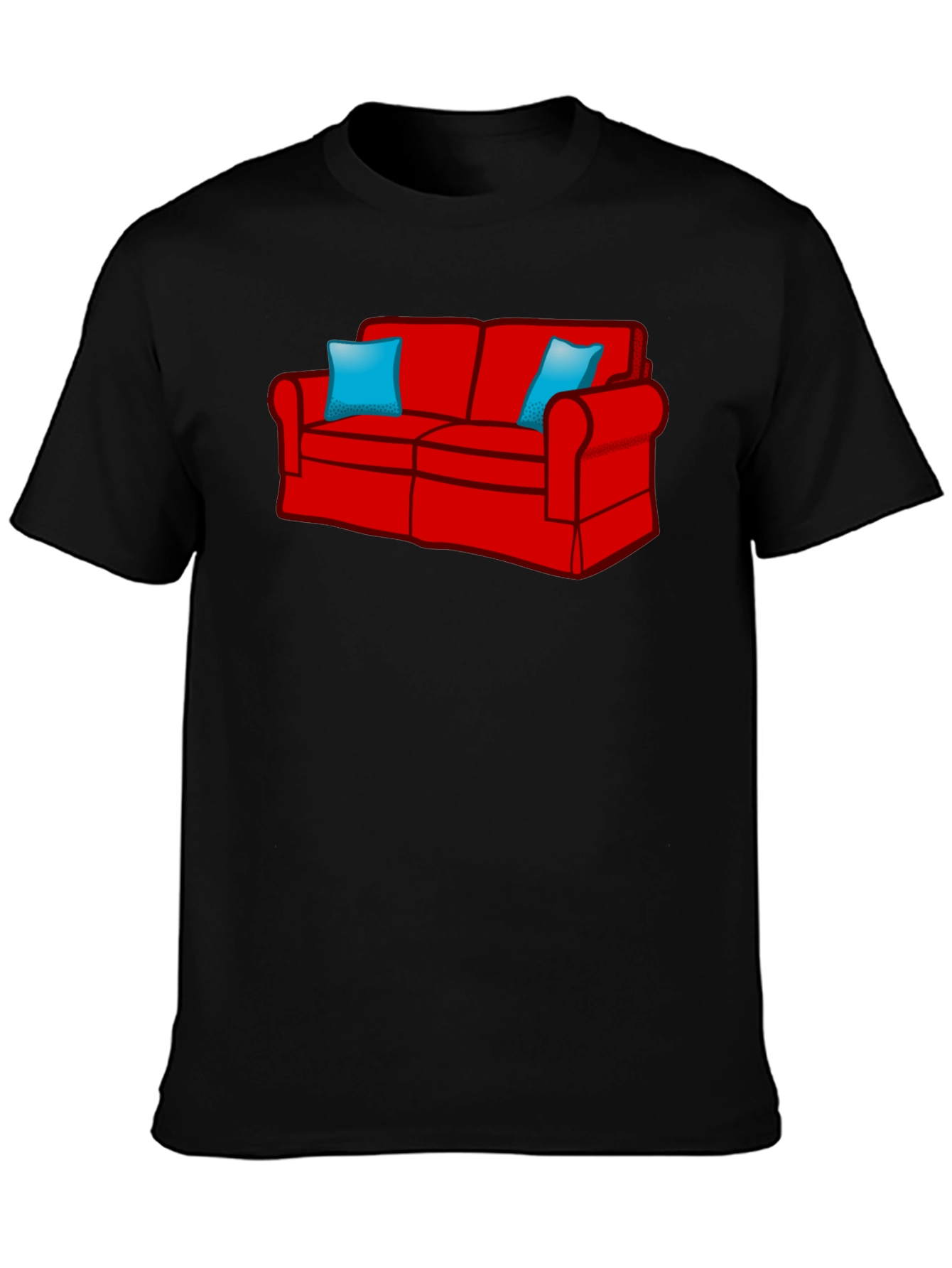 Red Couch T-Shirt - Relax in Style!