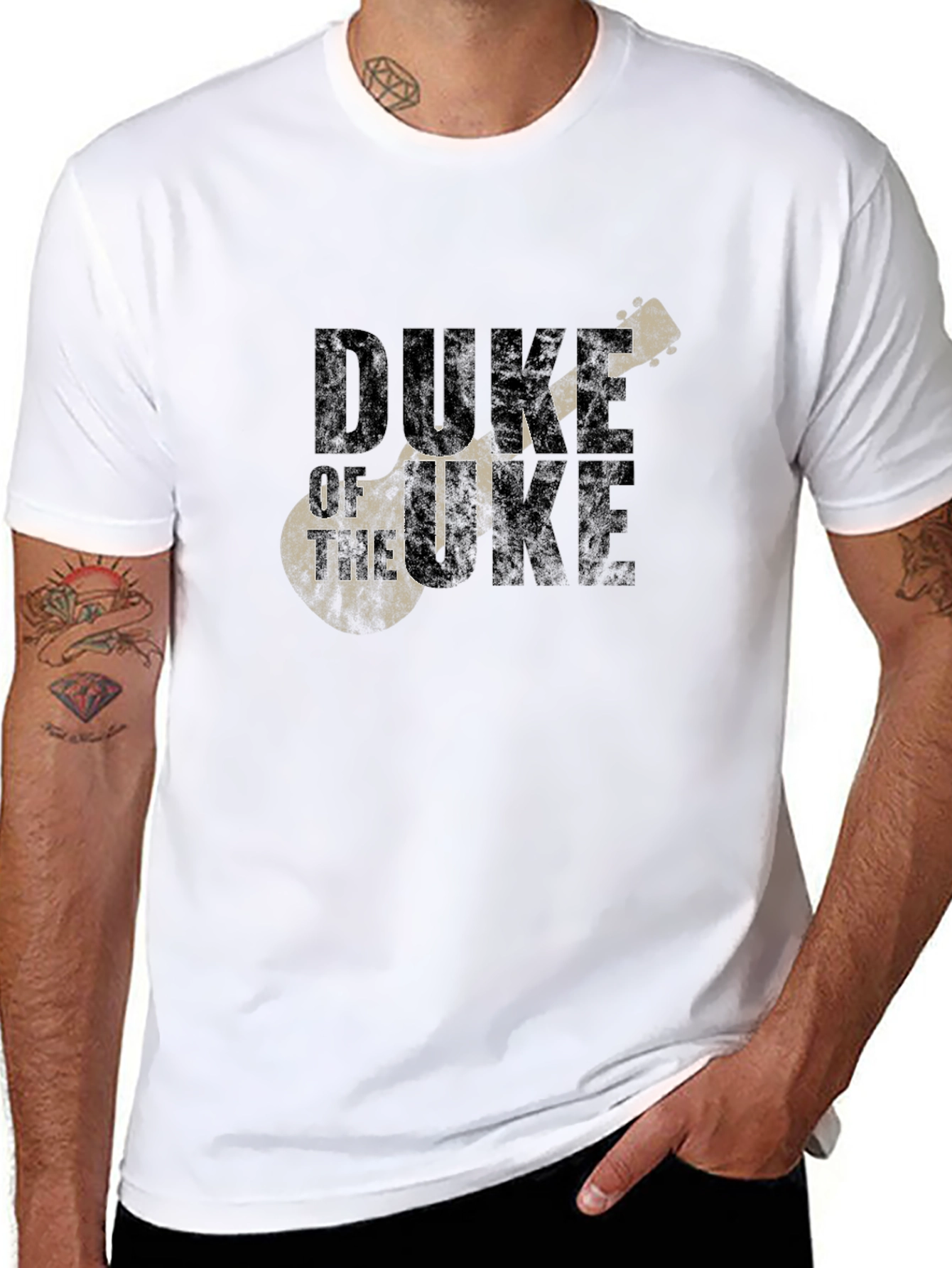 Duke of the Uke Graphic T-Shirt