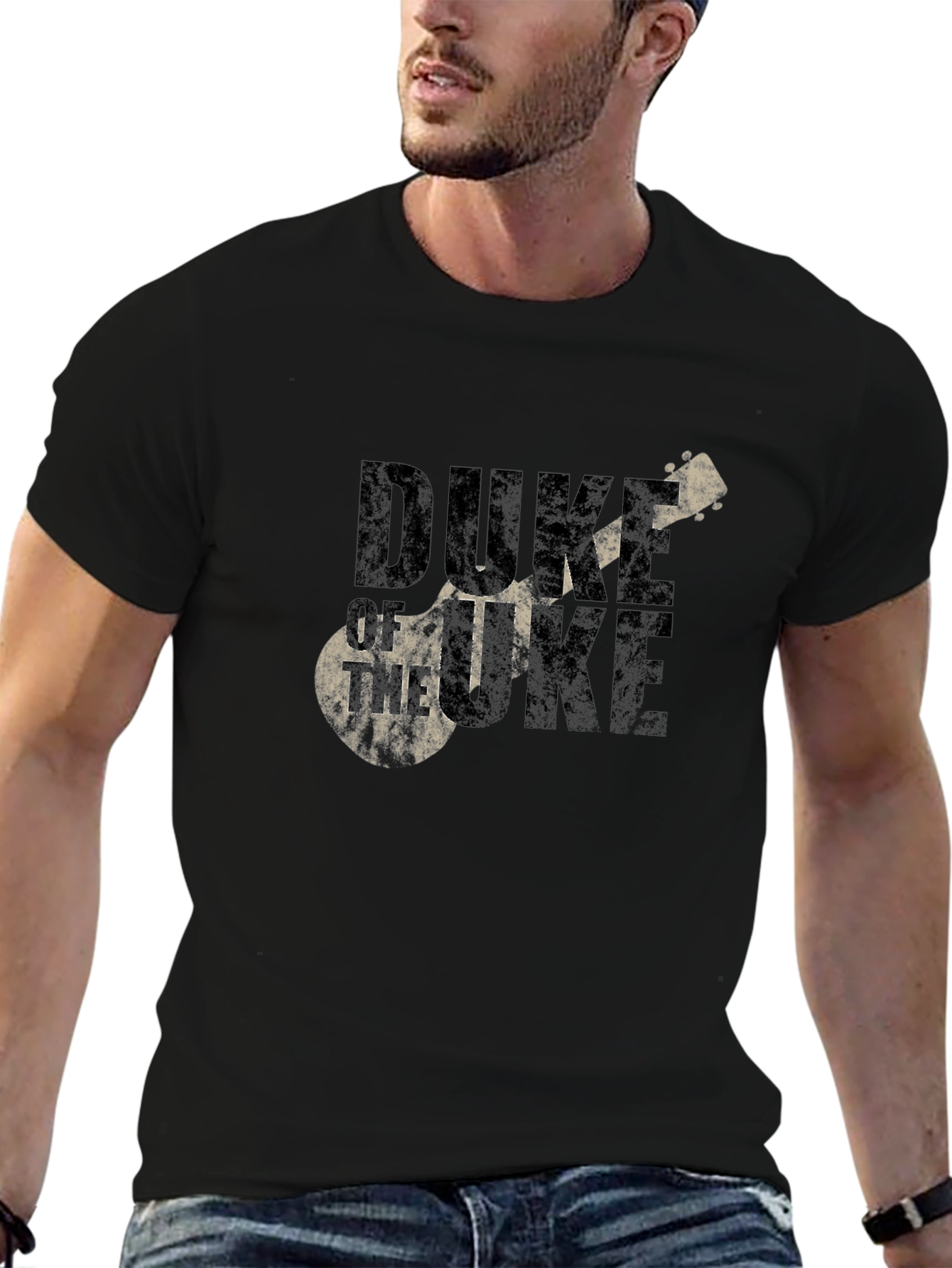 Duke of the Uke Graphic T-Shirt
