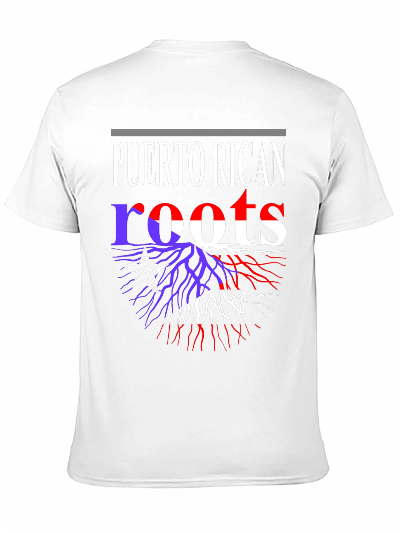 Puerto Rican Roots Black T-Shirt
