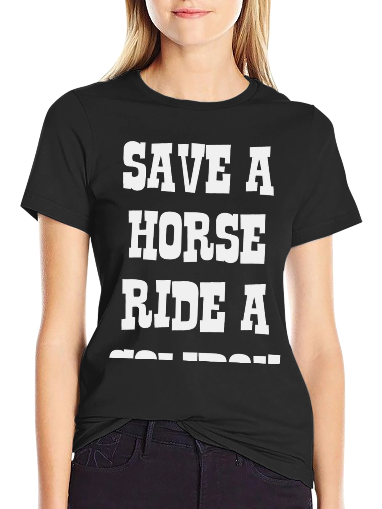 Save a Horse Ride a Cowboy T-Shirt