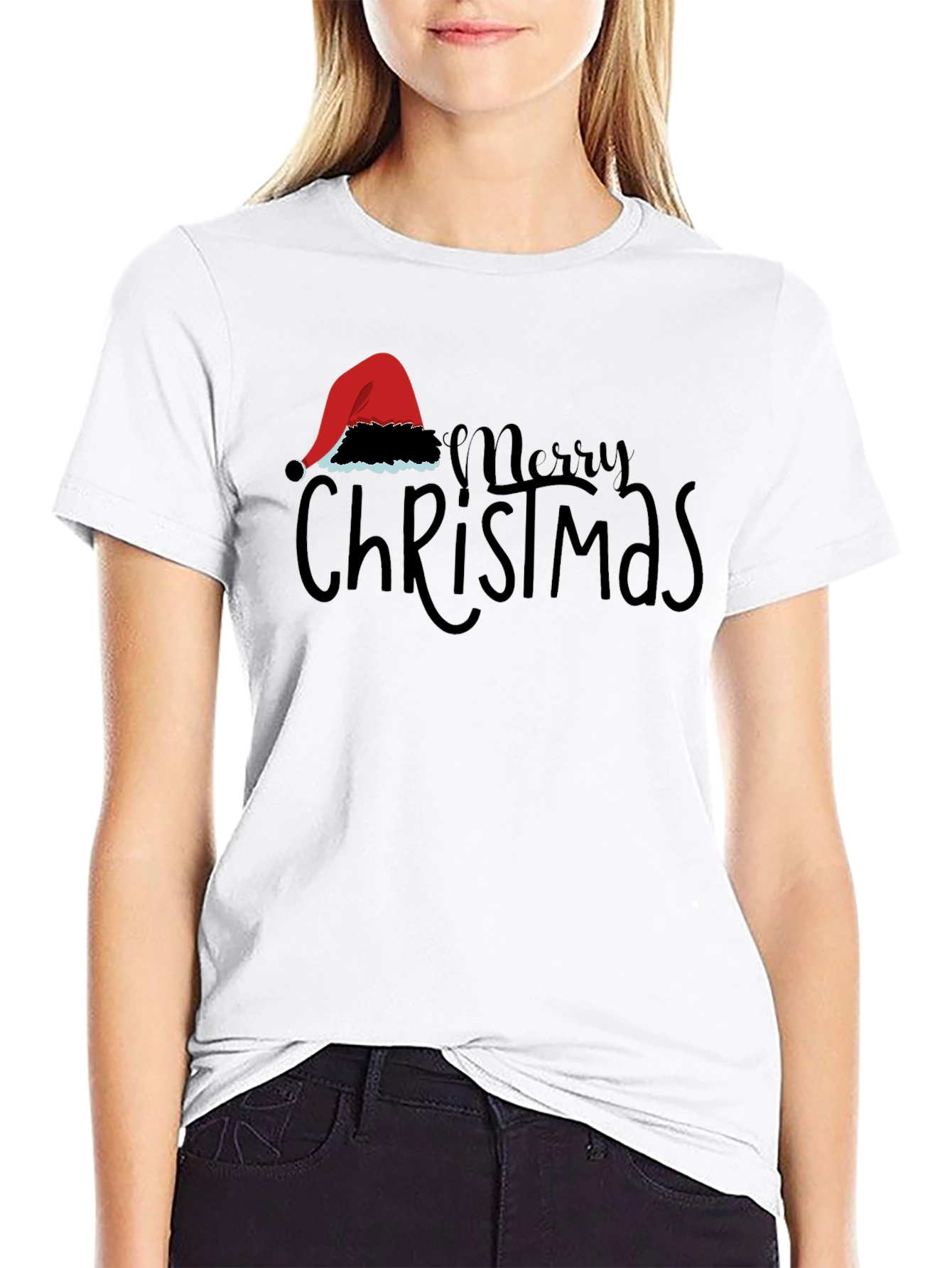 Merry Christmas Graphic T-Shirt - Holiday Season Apparel