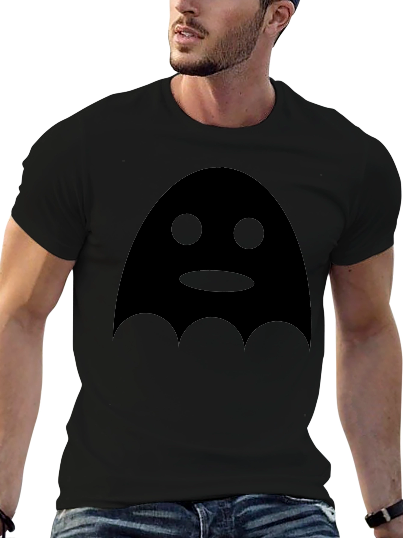 Black Ghost Graphic Tee