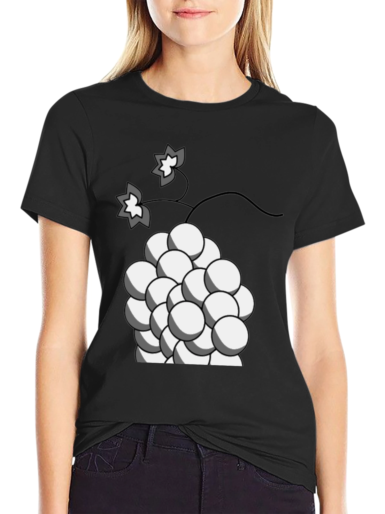 Cartoon Grape T-Shirt