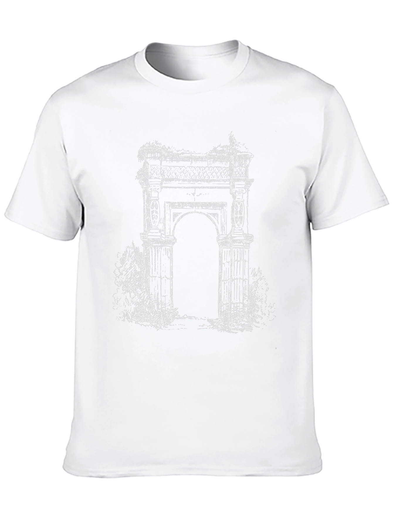 Architectural Arch Graphic Tee - Black
