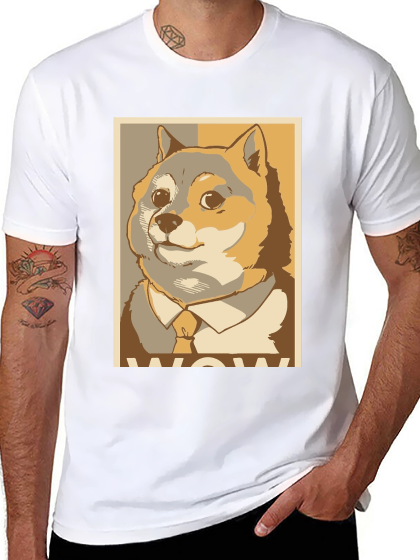 Doge Wow T-Shirt - Shiba Inu Meme Tee