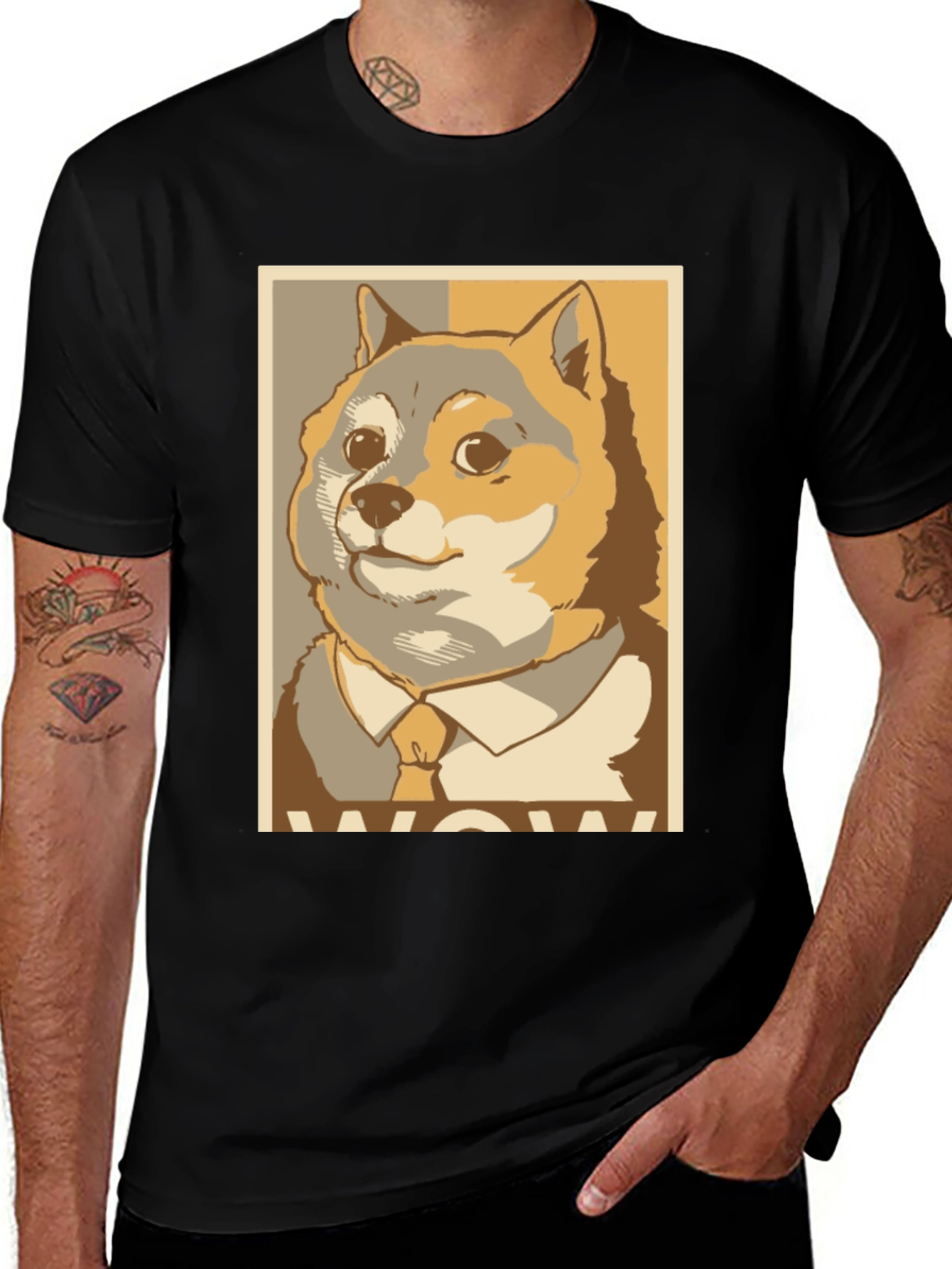 Doge Wow T-Shirt - Shiba Inu Meme Tee