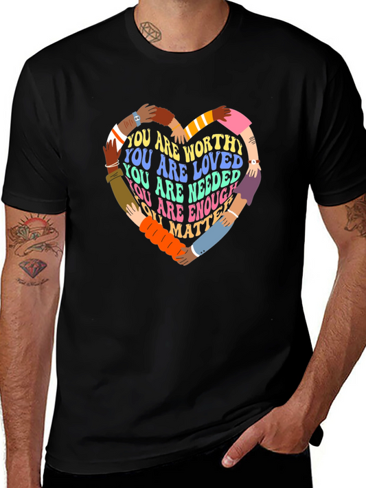 Diverse Hands Heart T-Shirt - You Matter