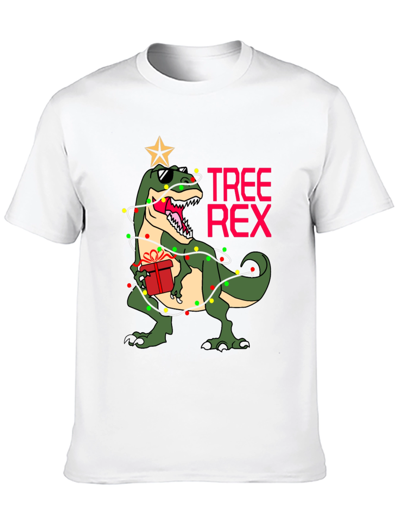 Tree Rex Christmas T-Shirt