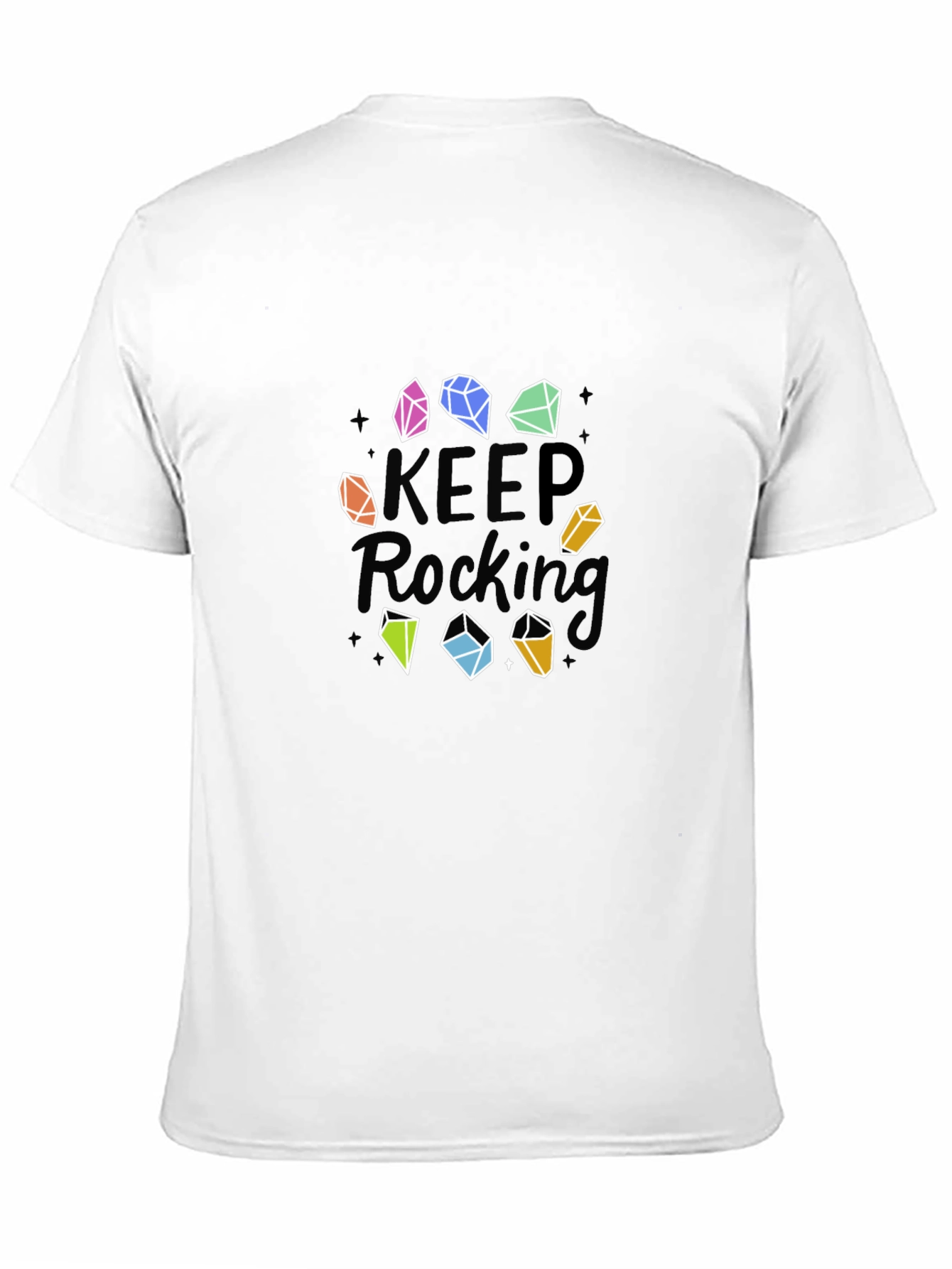 Keep Rocking Graphic Print T-Shirt
