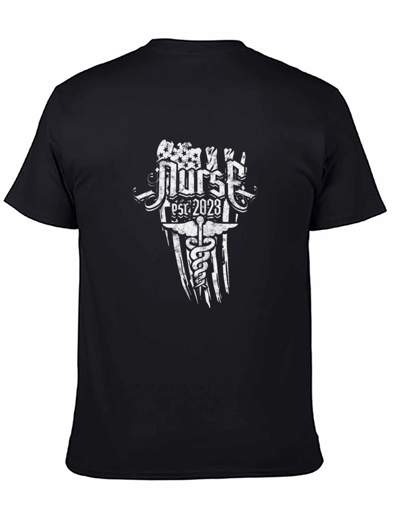 Nurse Est. 2023 Black T-Shirt