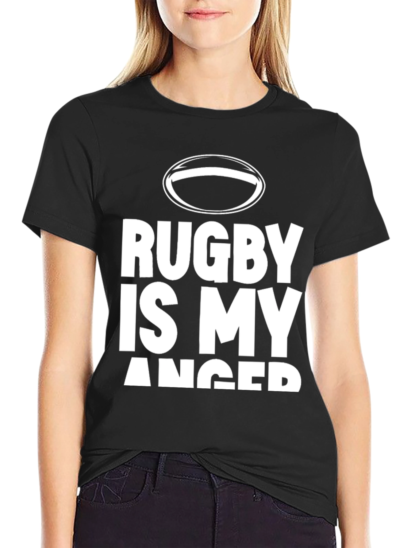 Rugby Is My Angered T-Shirt Sport Tee