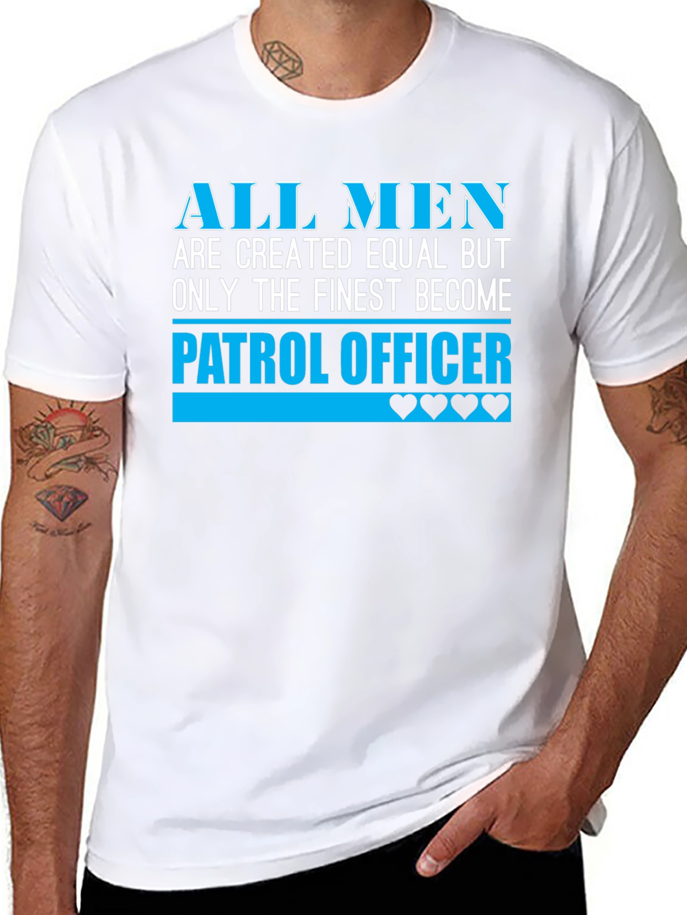 Finest Patrol Officer Graphic Tee