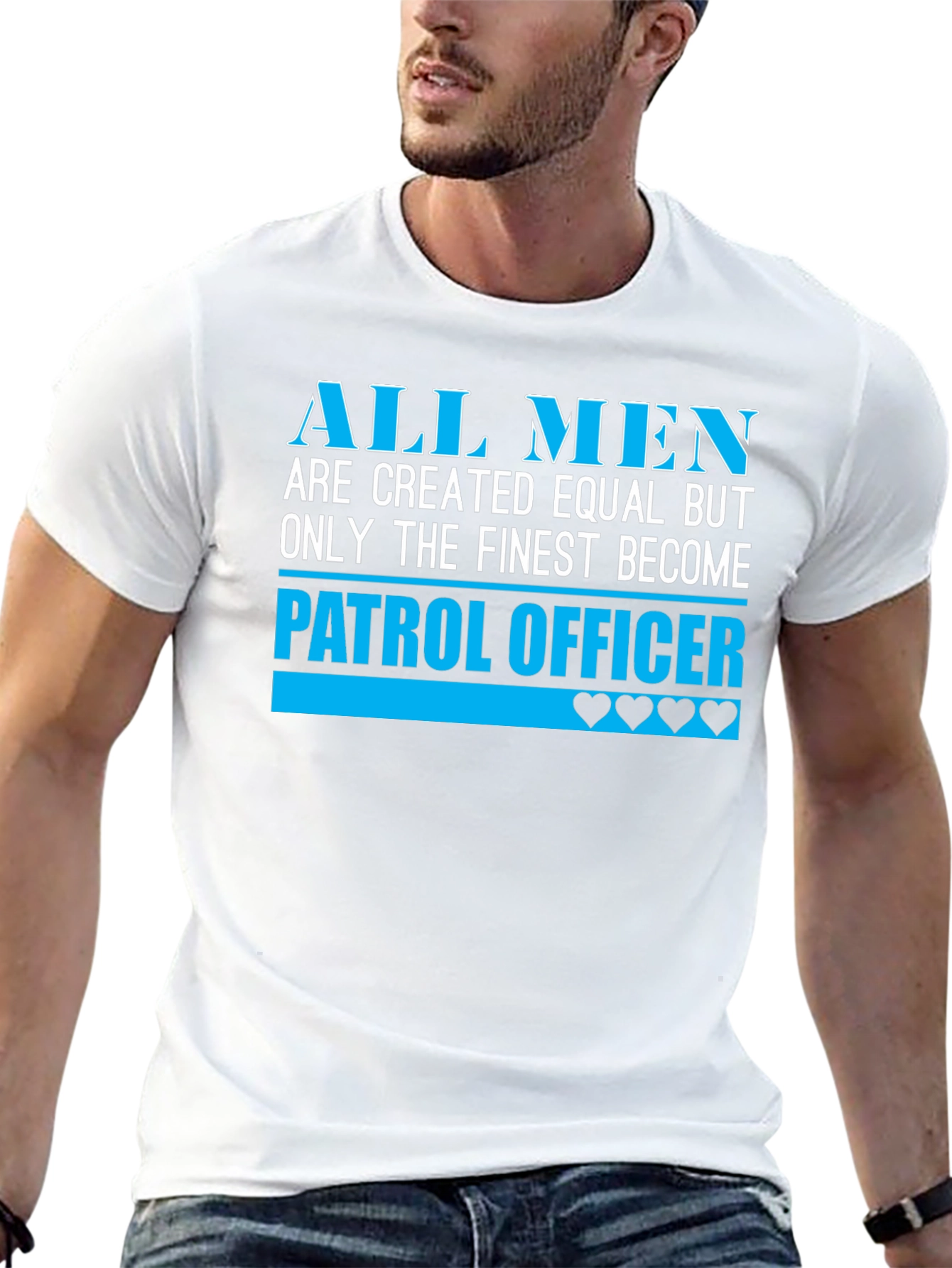 Finest Patrol Officer Graphic Tee