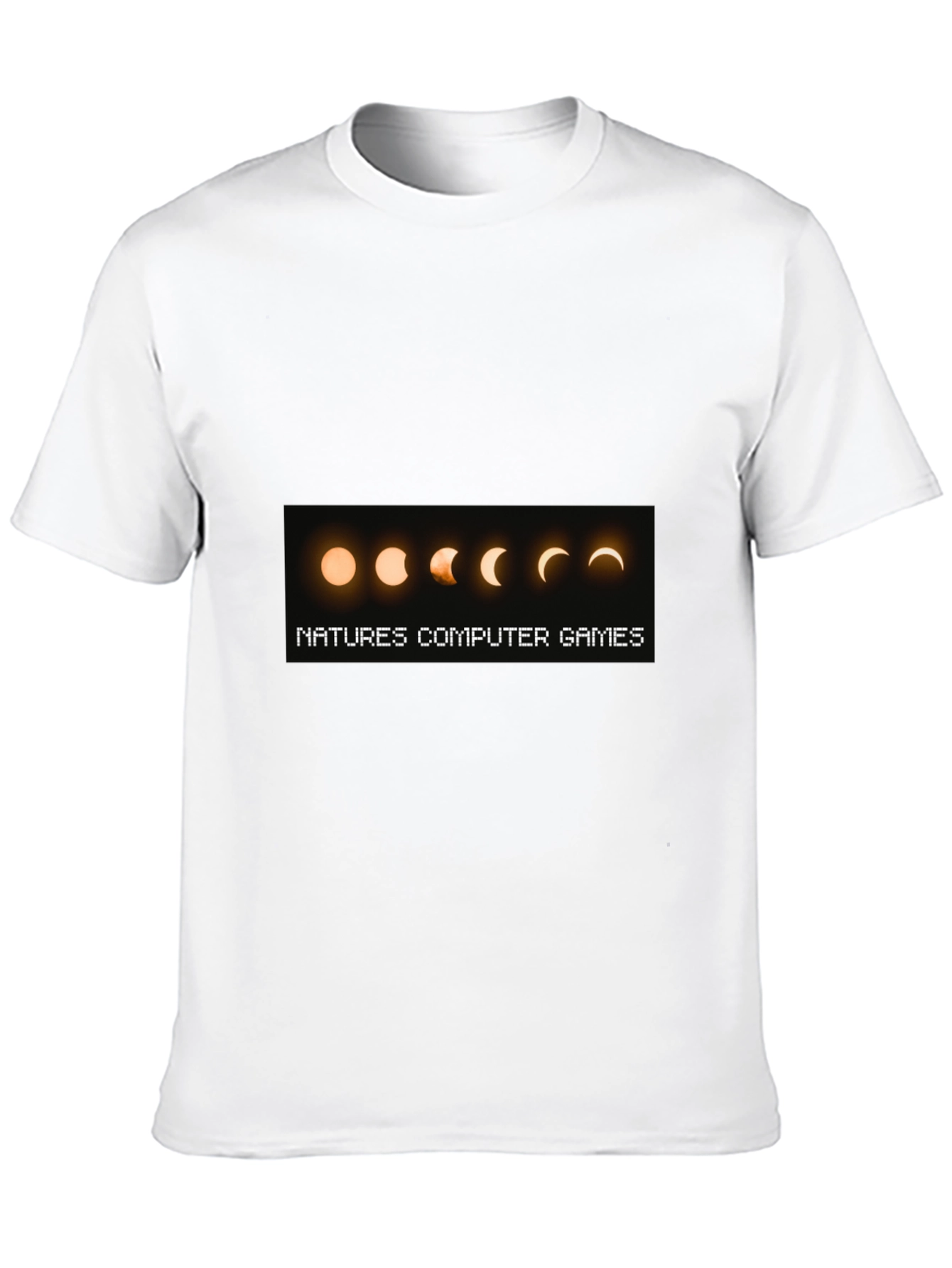 Natures Computer Games Black T-Shirt