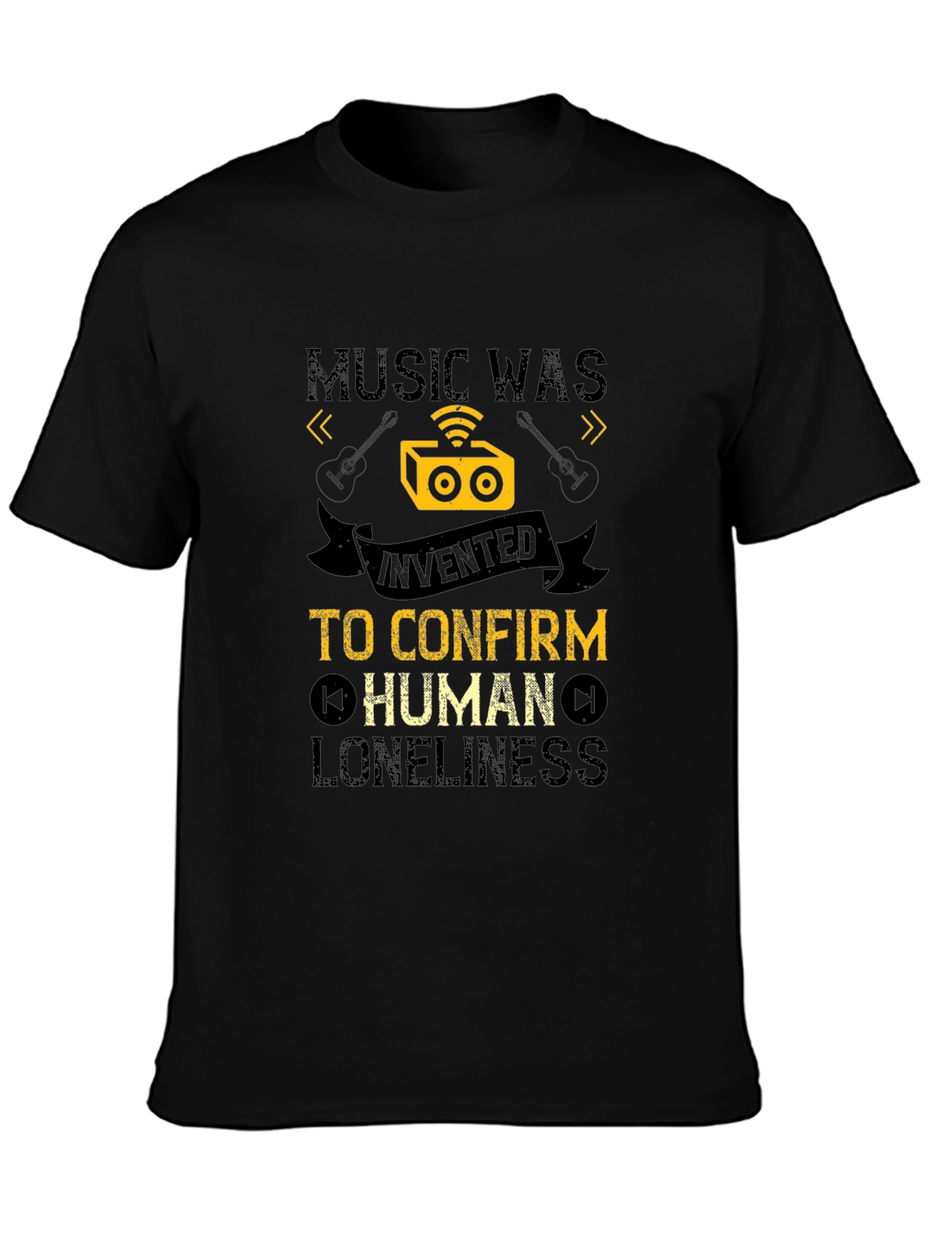 Music Human Loneliness Graphic Tee