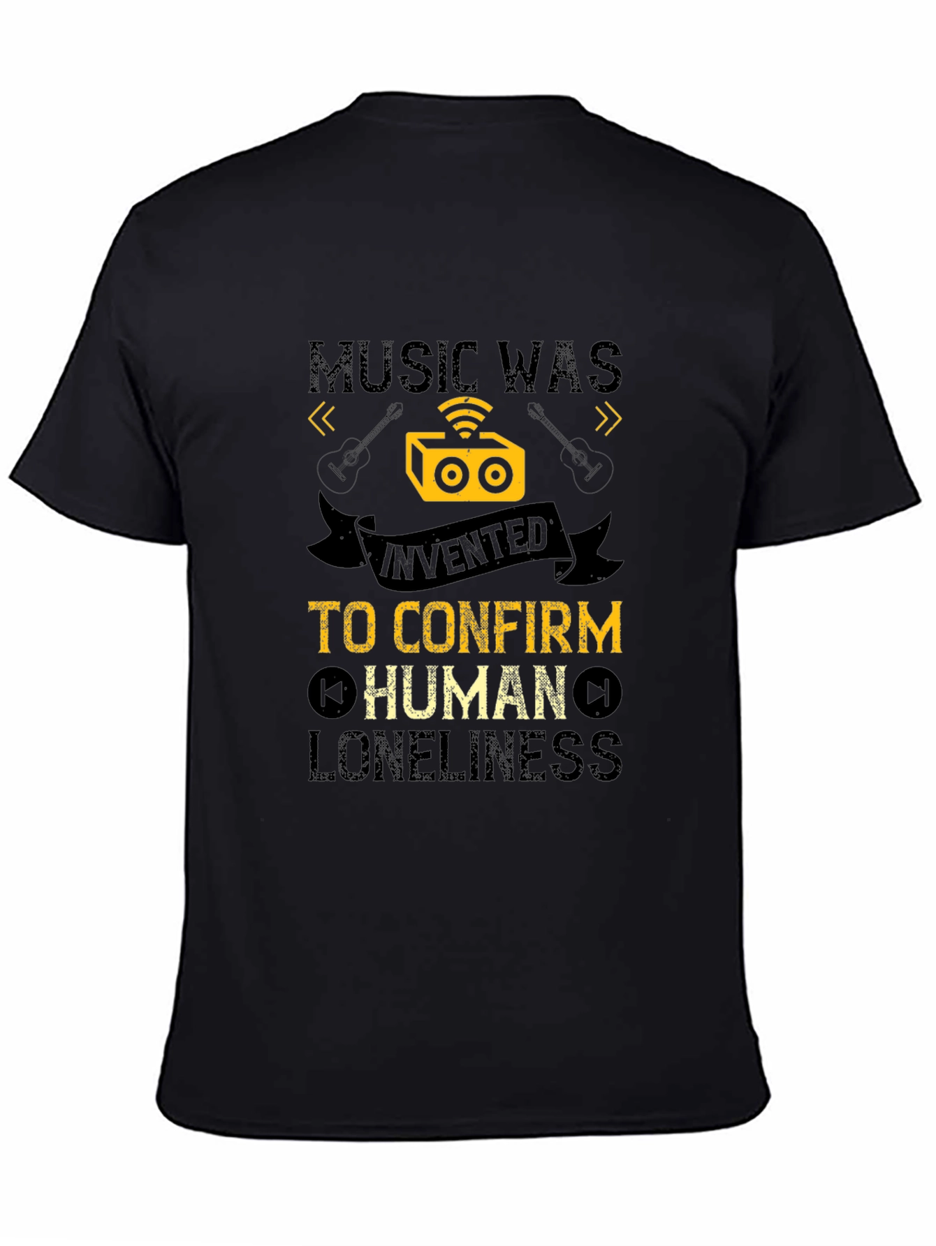 Music Human Loneliness Graphic Tee