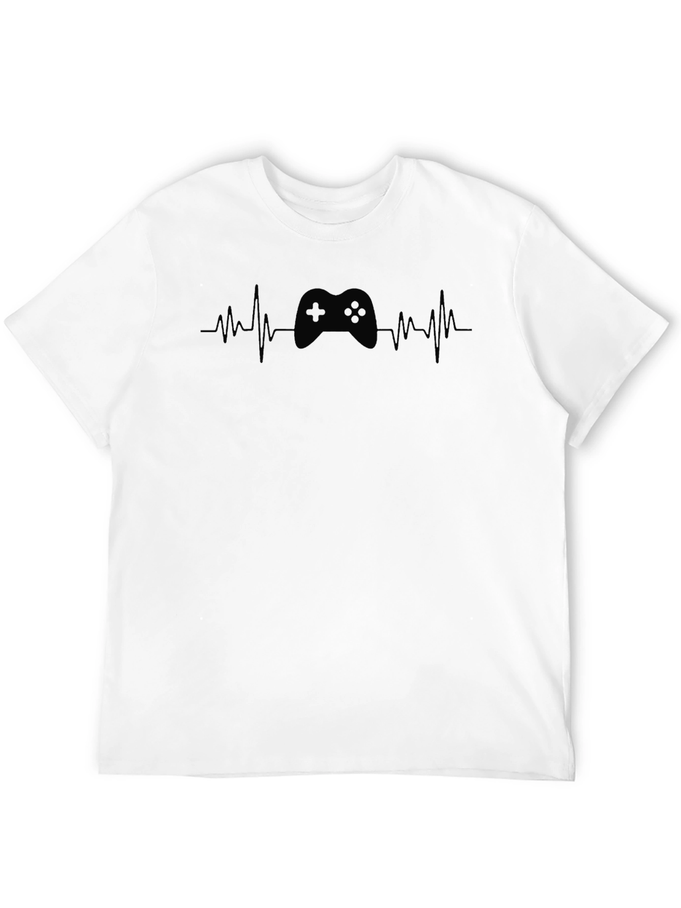 Gamer Heartbeat T-Shirt - Controller Graphic Tee