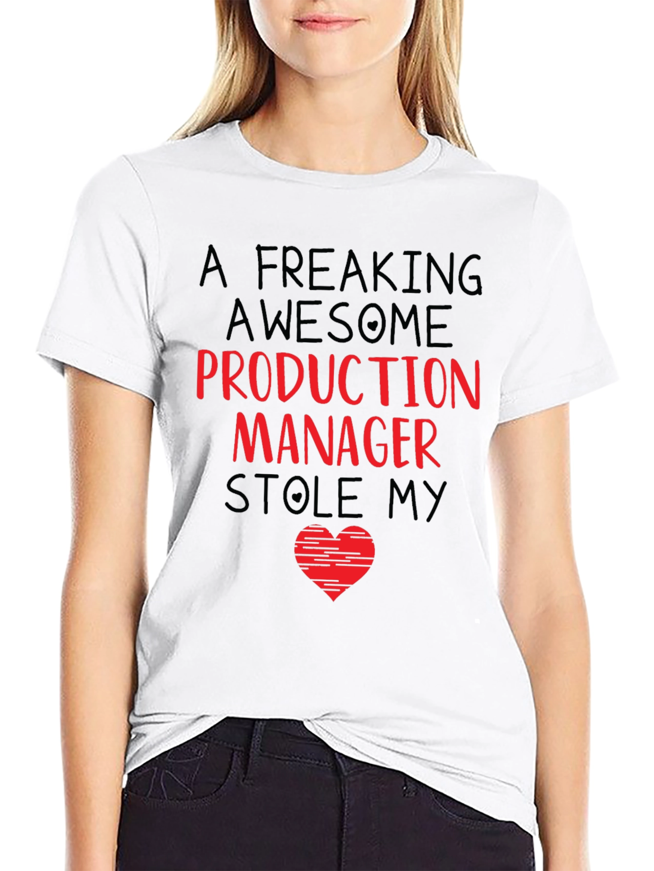 Production Manager Stole My Heart T-Shirt