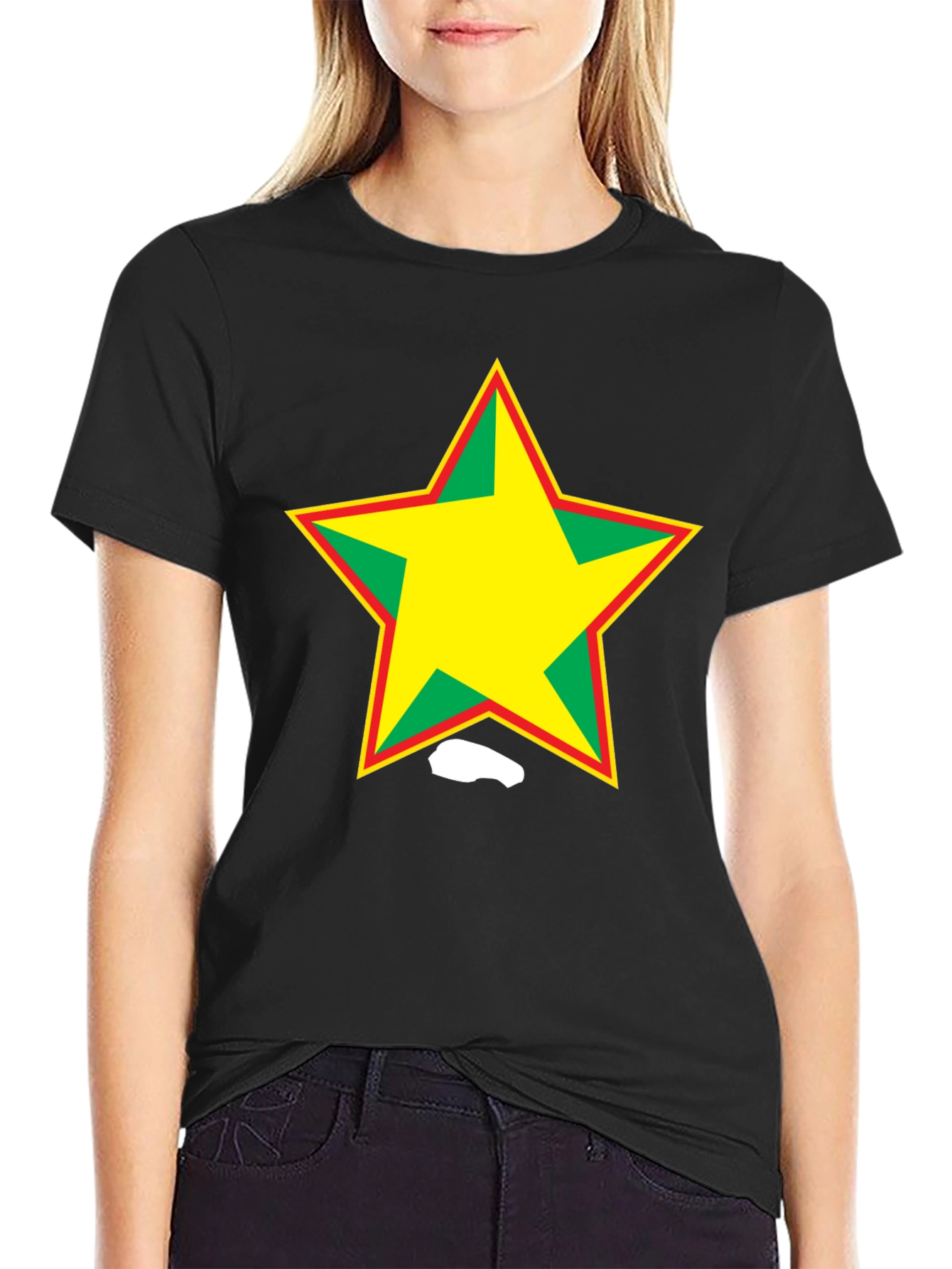 Star Graphic Black T-Shirt