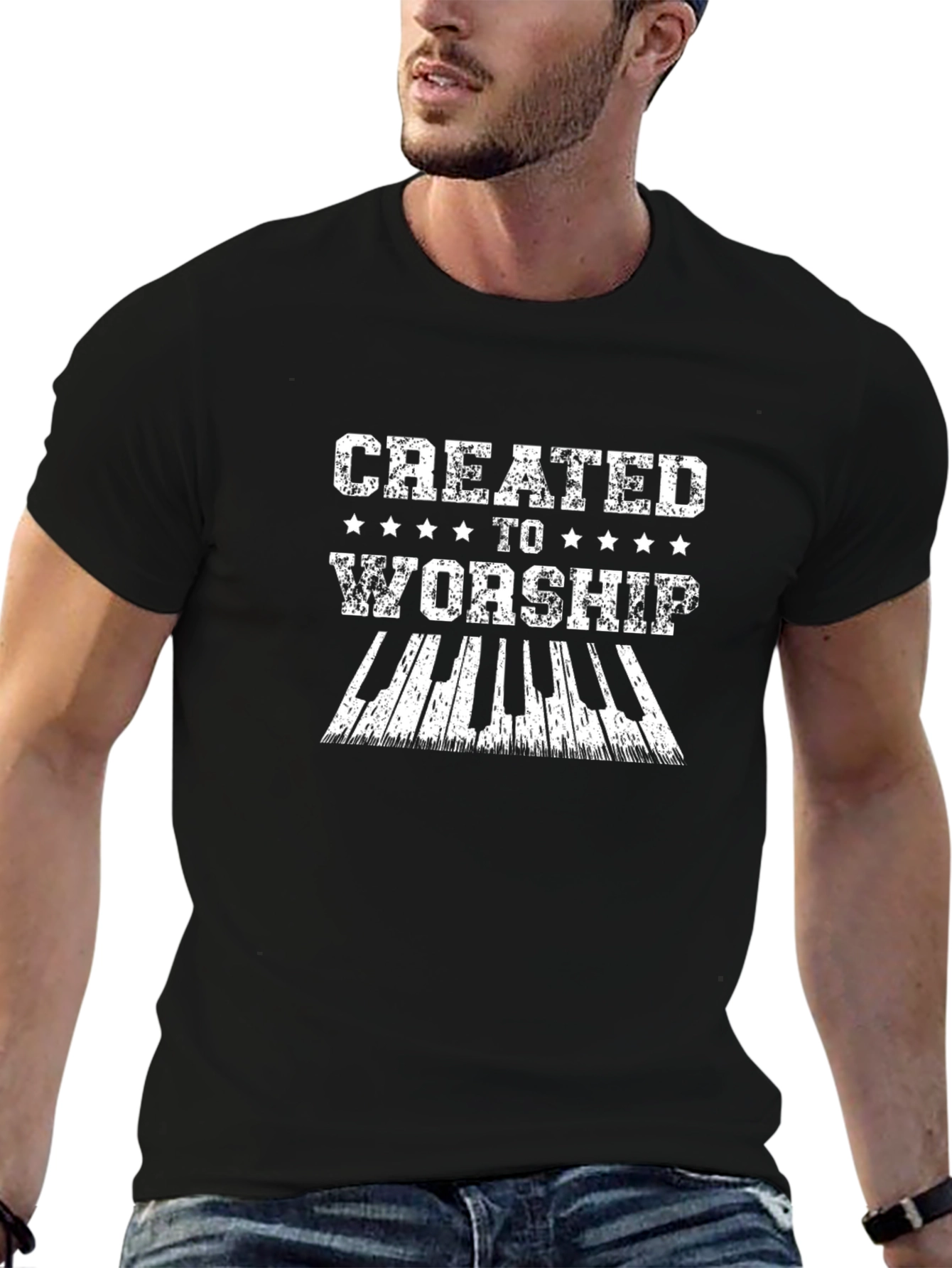 Created to Worship Piano T-Shirt